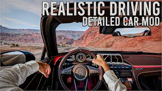 BeamNG Drive Most Realistic Car Mod Realistic Driving T300RS  HShifter Wheel Camera 4K HQ [upl. by Norita]