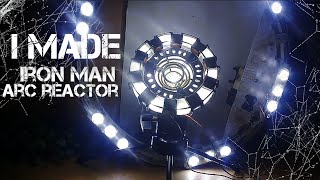 I MADE A IRON MAN ARC REACTOR AT HOME How to make a iron man Arc reactor iron man experiment [upl. by Nibaj933]