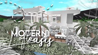 Bloxburg  Modern Loft Oasis  House Tour [upl. by Budding]