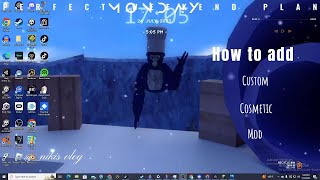 how to fix custom cosmetics mod for gorilla tag [upl. by Ahsitam]