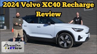 2024 Volvo XC40 Recharge Review [upl. by Renell]