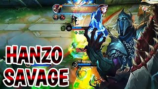 HANZO SAVAGE  MOBILE LEGENDS [upl. by Vivianna]