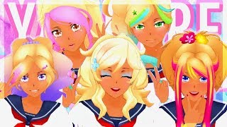 LES NOUVELLES AMIES DE MUSUME  MISE A JOUR   Yandere Simulator ❤ [upl. by Ahael]