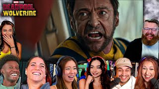 TOP quotYou Couldnt Even Save a Relationshipquot Reactions Deadpool amp Wolverine 2024 Movie Reaction [upl. by Yenttirb620]