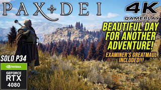 Pax Dei Adventure In Kerys  RTX 4080 4K Solo Gameplay P34 [upl. by Getter579]