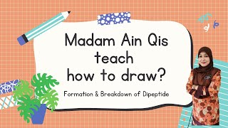 How to draw Formation amp Breakdown of Dipeptide [upl. by Nedmac100]