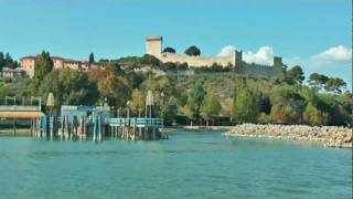 Italy Umbria Castiglione del Lago Lake Trasimeno Trasimenomeer [upl. by Ebby396]