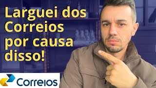 NÃO ESTUDE PARA O CONCURSO DOS CORREIOSantes de saber disso [upl. by Anestassia]