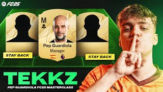 FC PRO PEP GUARDIOLA CUSTOM TACTICS  FC 25 Masterclass by Tekkz [upl. by Ailema]