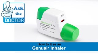 How to Use a Genuair Inhaler [upl. by Acinor16]