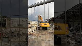 Demolition has begun Brighton Hill Retail Park basingstoke [upl. by Ymarej]