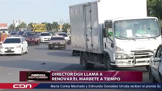 Director DGII llama a renovar el marbete a tiempo [upl. by Chesna]