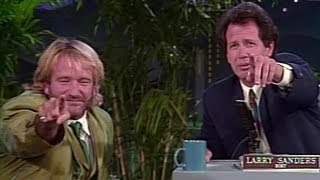 Robin Williams The Larry Sanders Show [upl. by Hannahsohs]