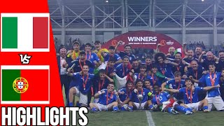 Italy vs Portugal  All Goals amp Highlights  U17 European Championship Final  050624 [upl. by Nessaj]