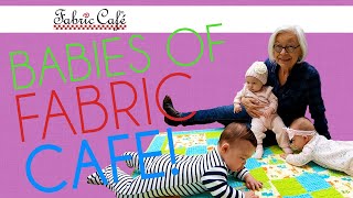 The Babies of Fabric Cafe Model 3Yard Quilts [upl. by Dowzall]