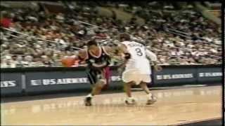 Allen Iverson and Steve Francis showing thier CROSSOVER skills to each other [upl. by Aitak]