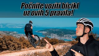 KAKO POČETI VOZITI BICIKL  Osnovna Pravila Za Početnike [upl. by Atina]