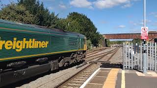 here is Freightliner class 66601 for West Drayton sidings from Whatley quarry [upl. by Gerry456]