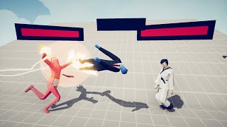 TAEKWONDO CHAMPION amp SUPER BOXER 2 vs 2 UNITS  TABS  Totally Accurate Battle Simulator [upl. by Ekez832]