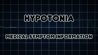 Hypotonia Medical Symptom [upl. by Ennovyahs]