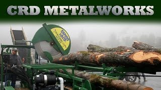 CRD Metalworks Firewood Processor Corporate Video [upl. by Yrannav578]