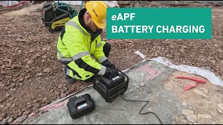 Ammann eAPF 1240 Forward Moving Vibratory Plate  Long battery life [upl. by Ylak452]