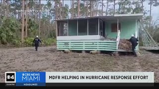 MiamiDade Fire Rescue helps with Helene response efforts [upl. by Lucine]