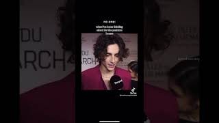 Timothee Chalamet video  timotheechalamet fyp actor hollywoodactor [upl. by Mufinella]