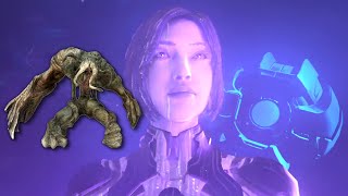 HALO INFINITE  Cortana Talks About The Flood amp The Endless Scene [upl. by Nnylkoorb]