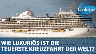 Urlaub für 180000 USDollar Wie luxuriös ist die teuerste Kreuzfahrt der Welt [upl. by Suh148]