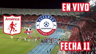 América vs Alianza FC  PARTIDO DE HOY EN VIVO  090324  Fecha 11  Liga I 2024 [upl. by Nomahs]