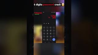 6 digit password unlock [upl. by Laurinda]