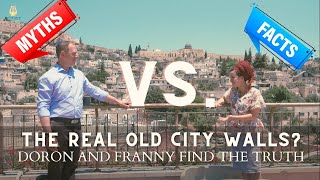 Busting Myths about Jerusalem The Real Old City Walls [upl. by Nosneh825]