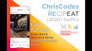 2020 SwiftUI Full Stack Tutorial  InstagramInspired Social Recipe App  Part 4 [upl. by Hannah231]