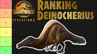 Deinocherius  The Worlds Biggest Dracorex Fan Ranks Jurassic World Evolution 2 Dinosaur Designs [upl. by Nawad]