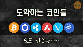 코인별 주요소식 업데이트 비트코인 체인링크 리플 아발란체 비체인 에이다 [upl. by Polky264]