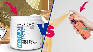 Acrylic vs Enamel Paint Which is Best for Wood [upl. by Draner]