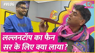 Lallantop में आये फैन Saurabh Dwivedi के लिए सूरत से क्या लेकर आए  LT Insider  Vlog 35 [upl. by Anire]