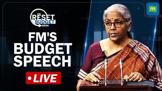 Union Budget 2024 Live  FM Nirmala Sitharaman’s Full Budget Speech  Budget Session In Parliament [upl. by Odraude729]