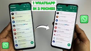 Ek WhatsApp 2 Mobile Me Kaise Chalaye  How to use same WhatsApp Two Phones  New tricks 2023 [upl. by Aztiray248]