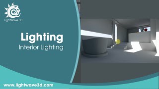 Lightwave 3D Interior Lighting [upl. by Ariak35]