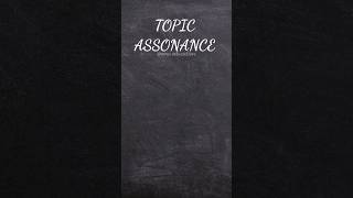 What is ASSONANCE assonance literarydevices poeticdevices [upl. by Acirretal672]