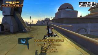 SWTOR  DatacronGuide Tatooine  Anchorhead  DatacronPosition auf Ninjalooterde [upl. by Azzil]