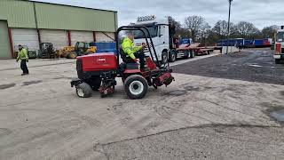 Toro Reelmaster 6500D Gang Mower Entered into Auction [upl. by Angle]