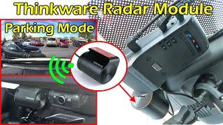 Install Thinkware Radar Module For Energy Saving Parking Mode  U1000 Dashcam [upl. by Katrina]