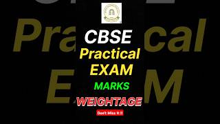 Kya Hoga CBSE Practical Exam me 🤯 Practical Exam Weightage class10 class12 studymotivation [upl. by Pavlish]