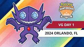 VG Day 1  2024 Pokémon Orlando Regional Championships [upl. by Piselli445]