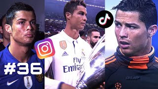 Best Cristiano RONALDO TikTok amp Reels Edits 🐐TİKTOK COMPİLATİON ✅ 36 [upl. by Easlehc110]