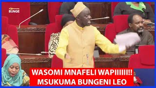 MSUKUMA BUNGENI LEO AWAJIA JUU TANESCO NITAUNDA TUME YA MSUKUMA ILETE MAJIBU [upl. by Akehsar]