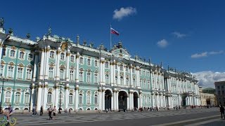 Visite de lErmitage ancien palais dhiver des Tsars à StPetersburg Russie [upl. by Konikow]